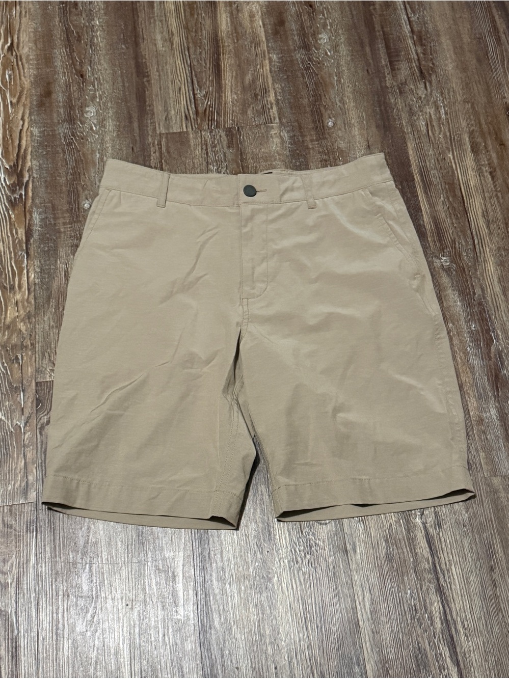 Faherty All Day Shorts Men's 30 Tan High Rise Everyday Casual Wear